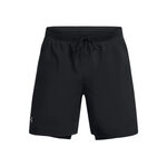Under Armour Oblečení Under Armour Launch 5 Inch 2-in-1 Šortky Muži-Černá