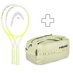 Sada Raket HEAD 2x Extreme MP 2024 plus Schlägertasche