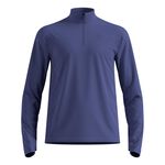 Odlo Oblečení Odlo Essential Thermal Midlayer 1/2 Zip Běžecké tričko Muži - modrá, 