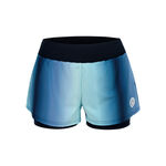 Tenisové Oblečení BIDI BADU Spectrum 2In1 Printed Junior Shorts