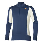 Mizuno Oblečen&iacute; Mizuno Warmalite HZ Běžeck&eacute; tričko Muži - tmavě modr&aacute;, kr&eacute;mov&aacute;