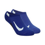 Nike Oblečení Nike Multiplier No-Show Socks Running Ponožky 2ks V Baleni-Vícebarevné,Modrá