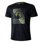 Quiet Please Oblečen&iacute; Quiet Please Linear Tričko Muži-Tmavě Modr&aacute;