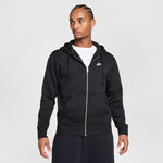 Nike Oblečení Nike Club Bb Full-Zip Mikina S Kapucí Muži-Černá