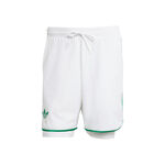adidas Oblečení adidas 7in Šortky Muži-Bílá,Zelená