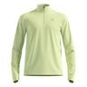 Essential Thermal Midlayer 1/2 Zip Běžecké tričko Muži - limetková, 