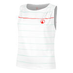 Quiet Please Oblečen&iacute; Quiet Please Wild Poach & Stripe Sportovn&iacute; T&iacute;lko D&aacute;my-B&iacute;l&aacute;,Tyrkysov&aacute;