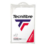 Tecnifibre Vrchní omotávky Tecnifibre Players Pro 12er 12ks Baleni-Bílá