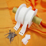 Easy Lines Potřeby pro trenéry Easy Lines Midcourt Postranní Čáry 2 Role Všechny Povrchy-Bílá