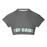 BIDI BADU Oblečení BIDI BADU Abdominis Crop Move Tričko Dámy-Šedá