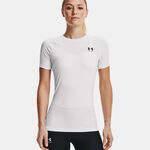 Under Armour Oblečen&iacute; Under Armour Heatgear Authentics Comp Tričko D&aacute;my-B&iacute;l&aacute;