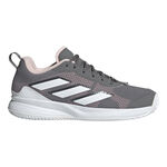 adidas Tenisová obuv adidas Avaflash Obuv na antuku Dámy - šedá, růžová