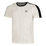 Fila Oblečení Fila Stripes Jascha 2 Tričko Muži-Bílá,Tmavě Modrá