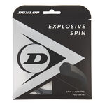 Dunlop Dunlop Explosive Spin Výpletová Sada 12m-Černá
