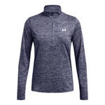 Under Armour Oblečen&iacute; Under Armour Tech Twist Warmup 1/2 Zip S Dlouh&yacute;m Ruk&aacute;vem D&aacute;my-Blaugrau