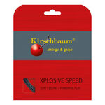 Tenisové Struny Kirschbaum Xplosive Speed 12m  schwarz 