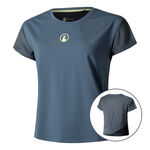 Quiet Please Oblečen&iacute; Quiet Please Perspectives Cross Tričko D&aacute;my-Modr&aacute;