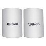 Tenisové Oblečení Wilson U Wide Terry Wristbands Bright White