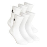 adidas Oblečení adidas Crew Sportswear Ankle Sportovní Ponožky 6ks Balení-Bílá,Černá
