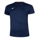 Mizuno Oblečení Mizuno Training Tričko Dámy - tmavě modrá, 
