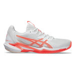 ASICS Tenisová obuv ASICS Solution Speed FF 3 Obuv na antuku Dámy - bílá, korálová