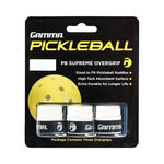 Gamma Vrchní omotávky Gamma Pickleball Supreme-Bílá