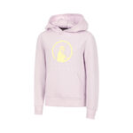 Quiet Please Oblečení Quiet Please Mind Baseline Logo Hoody Dívky-Šeříková,Žlutá