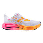 Mizuno Běžecká obuv Mizuno Wave Rider 29 Neutrální obuv Unisex - bílá, oranžová