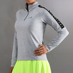 Endless Oblečen&iacute; Endless Kirsch Iconic Ii S Dlouh&yacute;m Ruk&aacute;vem D&aacute;my-&Scaron;ed&aacute;,Čern&aacute;