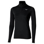 Mizuno Oblečení Mizuno Core Impulse Half Zip Běžecké tričko Dámy-černá