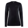 Core Warm Baselayer S dlouh&yacute;m ruk&aacute;vem D&aacute;my - čern&aacute;, 
