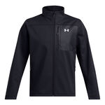 Tenisové Oblečení Under Armour Shield Jacket-Blk
