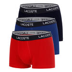 Lacoste Tren&yacute;rky Lacoste Boxershorts Courts 3er Pack Tren&yacute;rky Muži-modr&aacute;, červen&aacute;