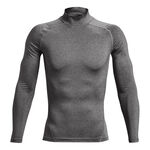 Under Armour Oblečení Under Armour Heatgear Comp Mock S Dlouhým Rukávem Muži-Šedá