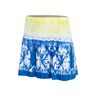 Long Hot Tropic Smocked Skirt