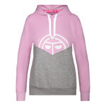 BIDI BADU Oblečení BIDI BADU Salia Lifestyle Hoody Dámy-Růžová,Světle Šedá