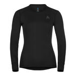 Odlo Oblečen&iacute; Odlo Active Warm Eco BI Top Crew Neck S Dlouh&yacute;m Ruk&aacute;vem D&aacute;my-Čern&aacute;