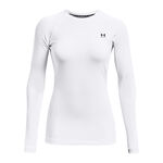 Under Armour Oblečení Under Armour Authentics Crew S Dlouhým Rukávem Dámy-Bílá
