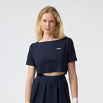 334 Oblečení DSSLR Top Layer Tričko Dámy-Tmavě Modrá