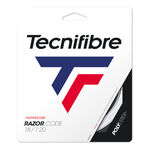 Tenisové Struny Tecnifibre Razor Code weiß 12m