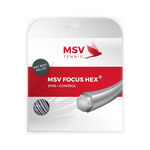 MSV MSV Focus-HEX Výpletová Sada 12m-Stříbrná