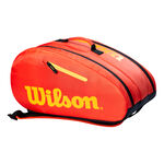 Tenisové Tašky Wilson PADEL YOUTH RACQUET BAG Green./Yellow