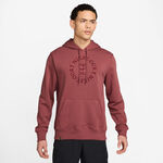 Nike Oblečení Nike Court Dri-Fit Heritage Hoody Muži - červené víno, 