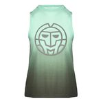 Tenisové Oblečení BIDI BADU Supraspin Move Printed Tank - mint/grey