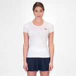 BIDI BADU Oblečen&iacute; BIDI BADU Crew Tričko D&aacute;my-B&iacute;l&aacute;