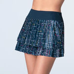 Lucky in Love Oblečení Lucky in Love Lovin' Boucle Pleated Sukně Dámy - tmavě modrá, vícebarevné