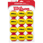 Wilson Tenisové míče Wilson Starter Red (Stage 3) 12ks V Balíčku