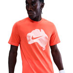 Nike Tričko Nike Court Dri-Fit Tričko Muži-oranžov&aacute;