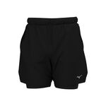 Mizuno Oblečení Mizuno Core 2in1 7.5inch Běžecké šortky Muži - černá, 
