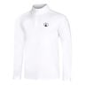 Big Serve 1/4 Zip S Dlouhým Rukávem Muži-Bílá